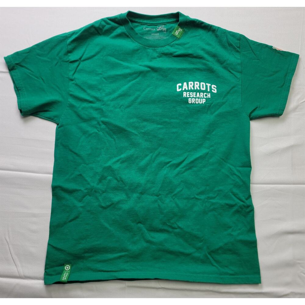 Vintage LRG Carrots Research Group Men's Green T-Shirt Medium